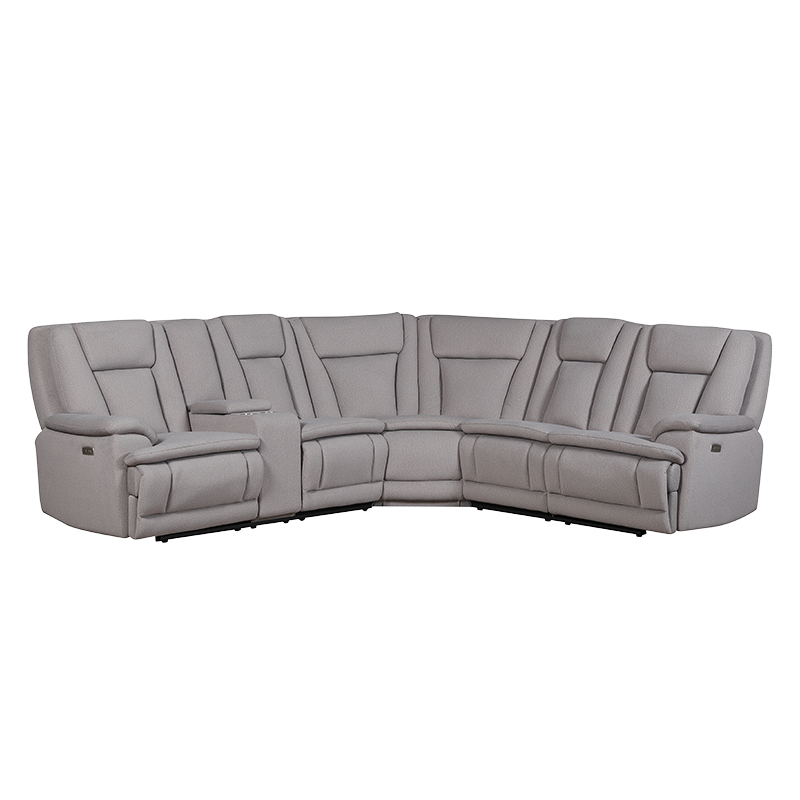 Sofá secional reclinável de 104''Power, sofá reclinável modular para sala de estar 